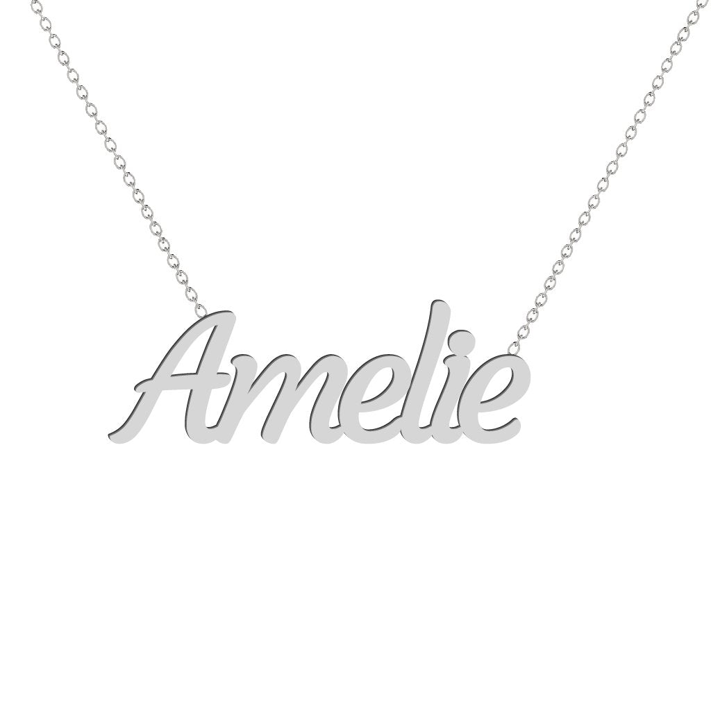 Gold Name Necklace - Amelie