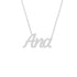 Gold Name Necklace - Ana