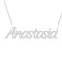Gold Name Necklace - Anastasia