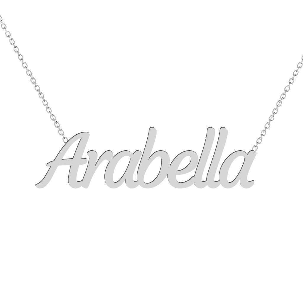 Gold Name Necklace - Arabella