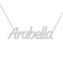 Gold Name Necklace - Arabella