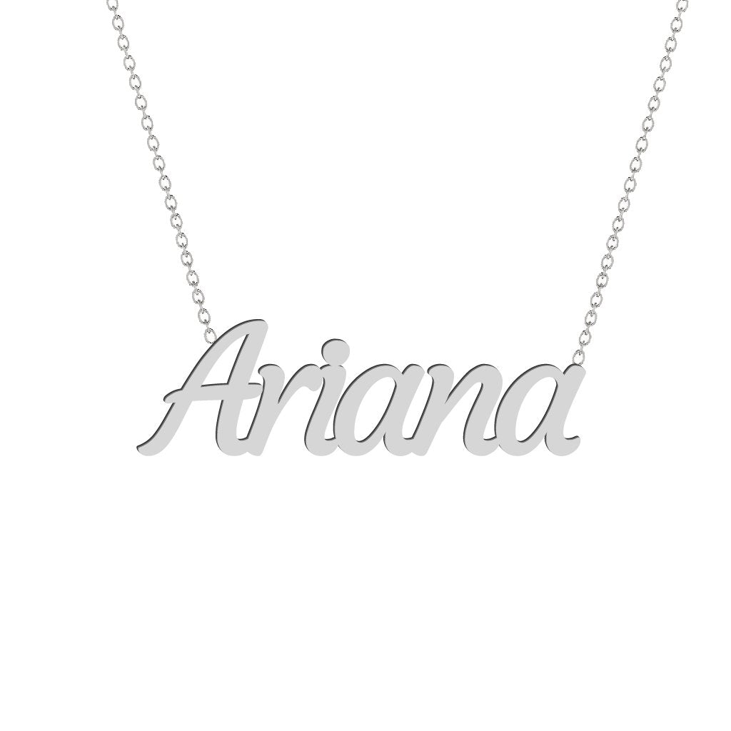 Gold Name Necklace - Ariana