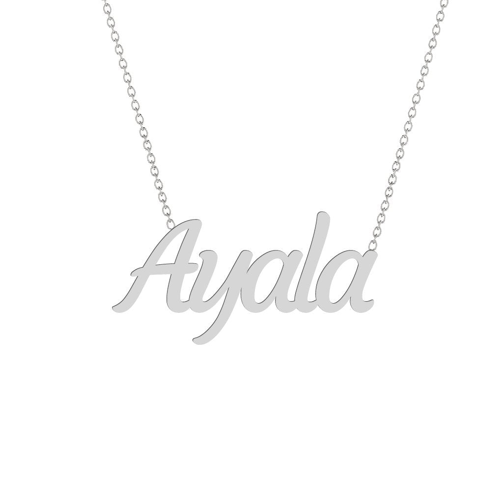 Gold Name Necklace - Ayala