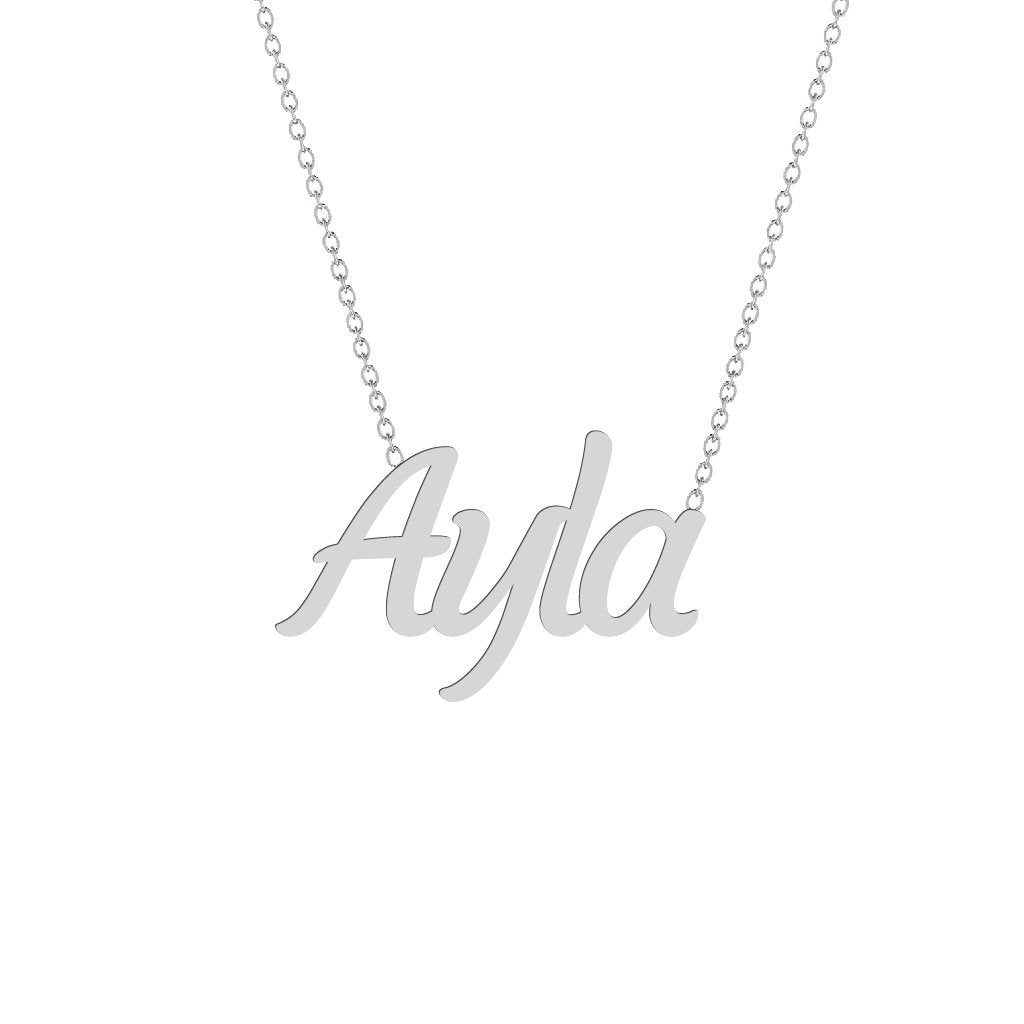 Gold Name Necklace - Ayla