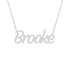 Gold Name Necklace - Brooke