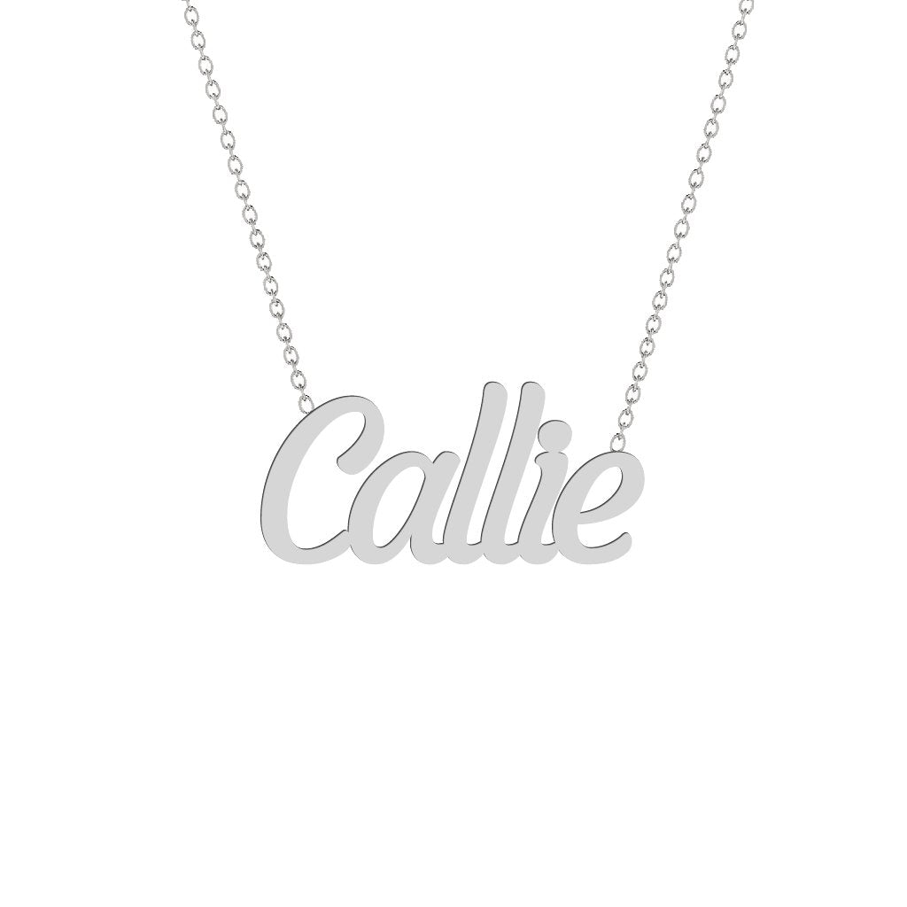 Gold Name Necklace - Callie