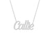 Gold Name Necklace - Callie