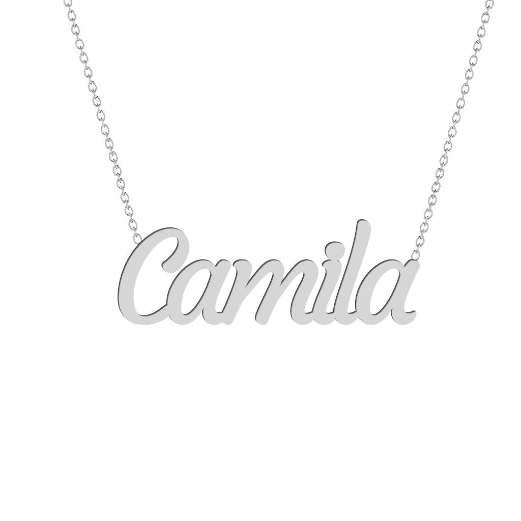 Gold Name Necklace - Camila