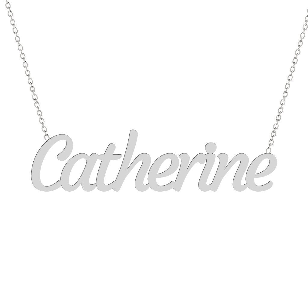 Gold Name Necklace - Catherine
