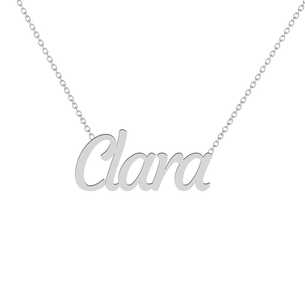 Gold Name Necklace - Clara