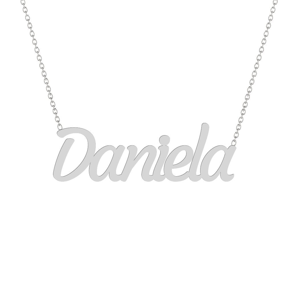 Gold Name Necklace - Daniela