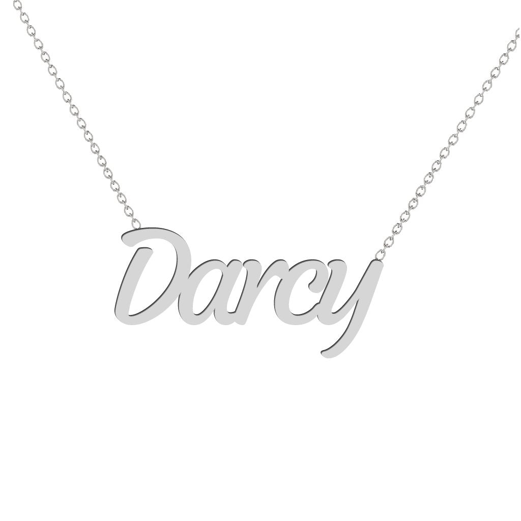 Gold Name Necklace - Darcy