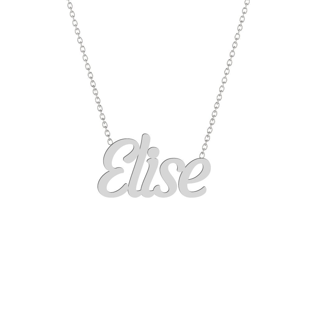 Gold Name Necklace - Elise