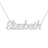 Gold Name Necklace - Elizabeth