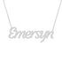 Gold Name Necklace - Emersyn