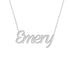 Gold Name Necklace - Emery