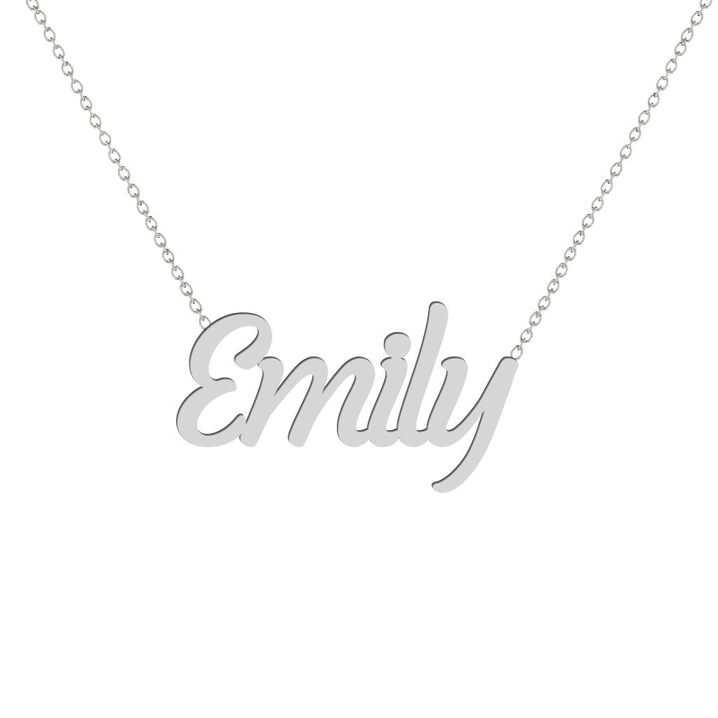 Gold Name Necklace - Emily
