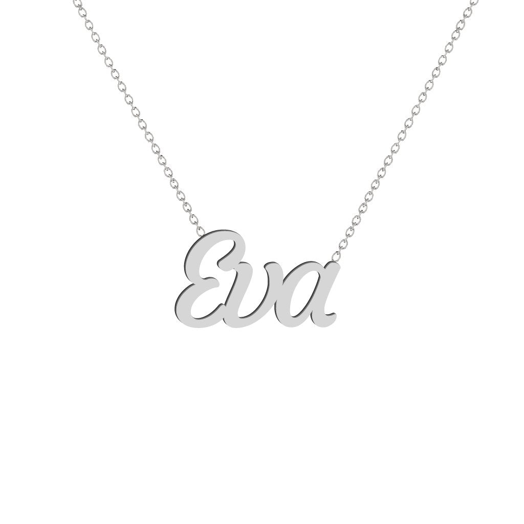 Gold Name Necklace - Eva