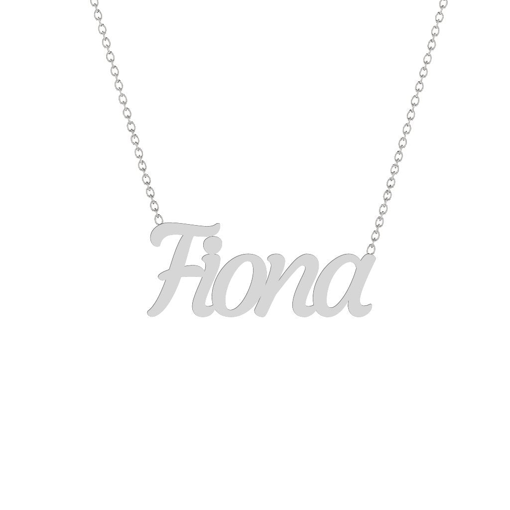 Gold Name Necklace - Fiona