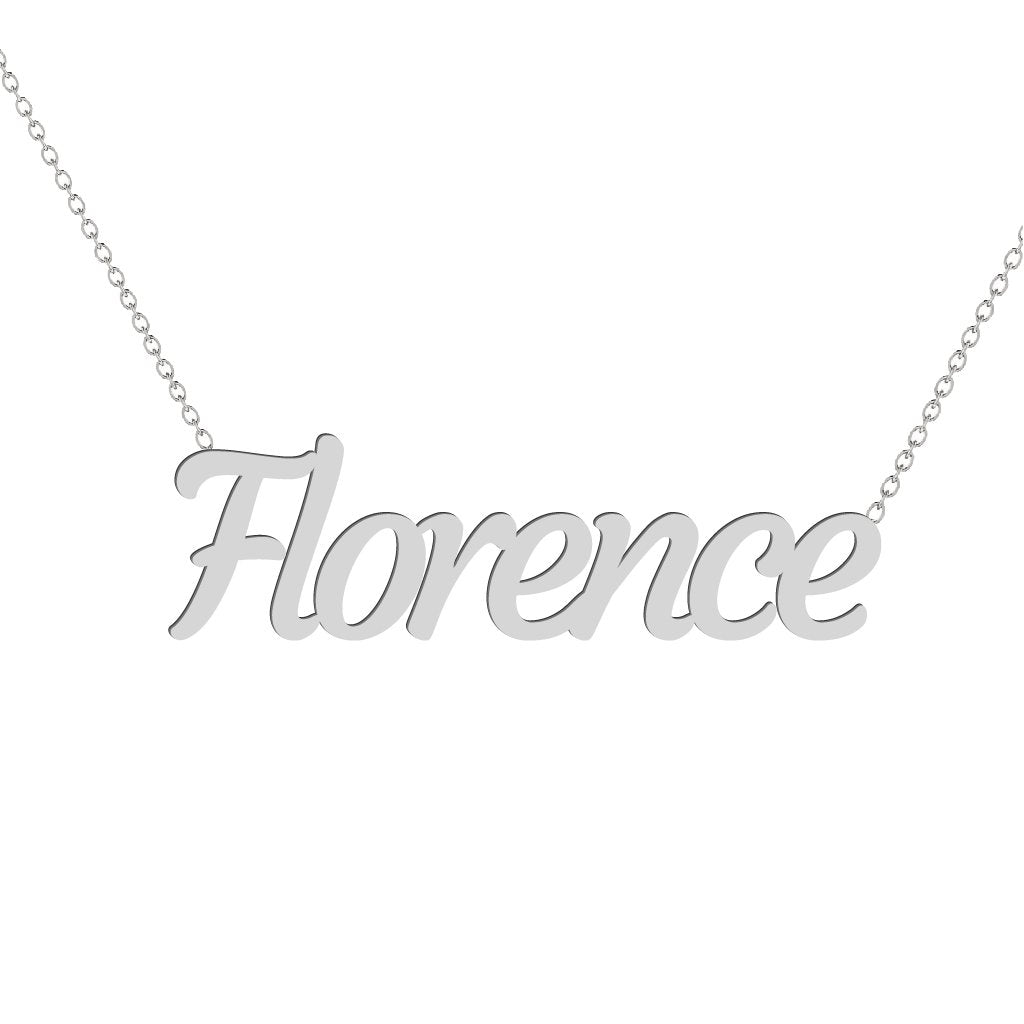 Gold Name Necklace - Florence