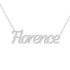 Gold Name Necklace - Florence