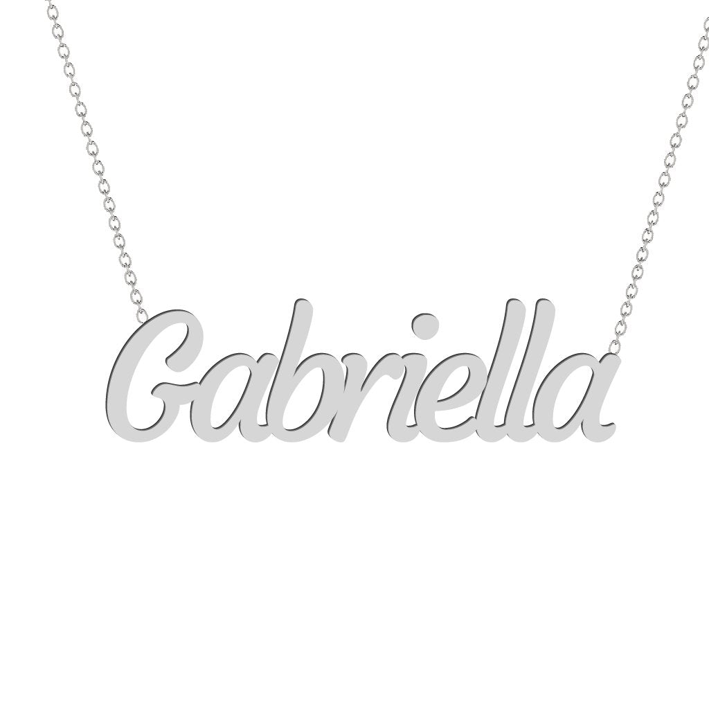 Gold Name Necklace - Gabriella