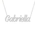 Gold Name Necklace - Gabriella