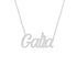 Gold Name Necklace - Galia