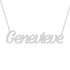 Gold Name Necklace - Genevieve