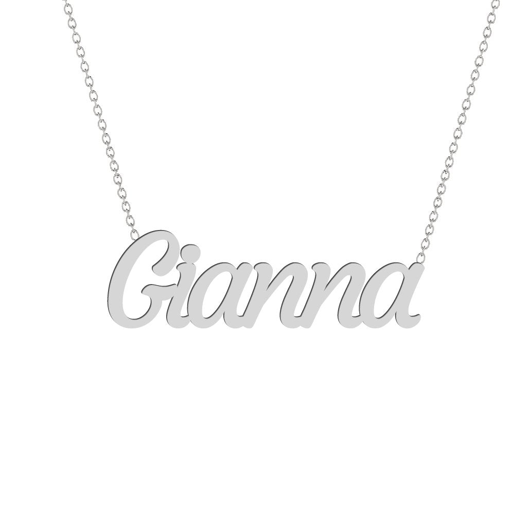 Gold Name Necklace - Gianna