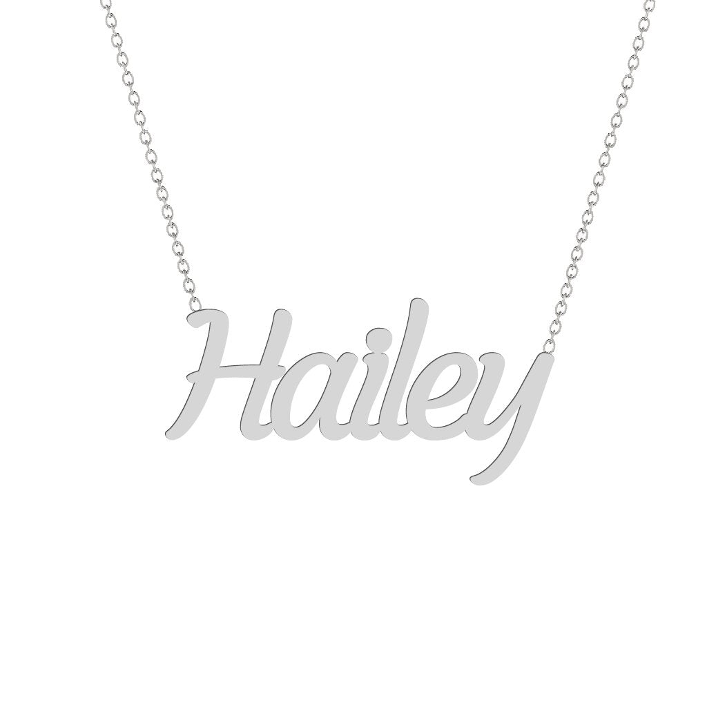Gold Name Necklace - Hailey