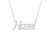 Gold Name Necklace - Hazel