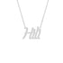 Gold Name Necklace - Hili