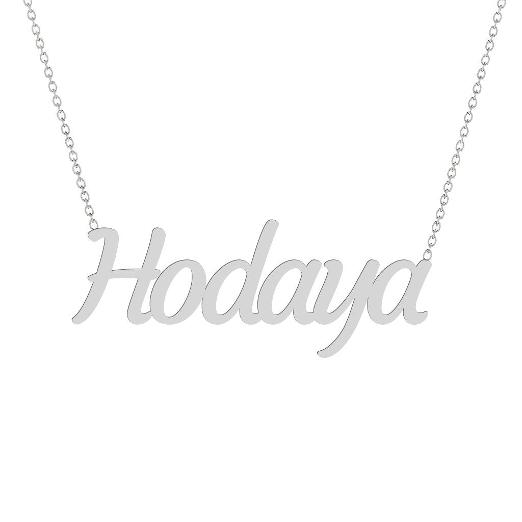 Gold Name Necklace - Hodaya