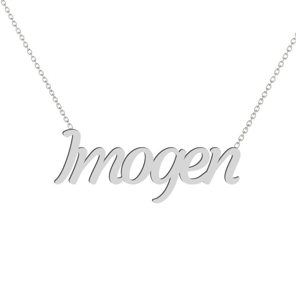 Gold Name Necklace - Imogen