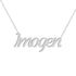 Gold Name Necklace - Imogen