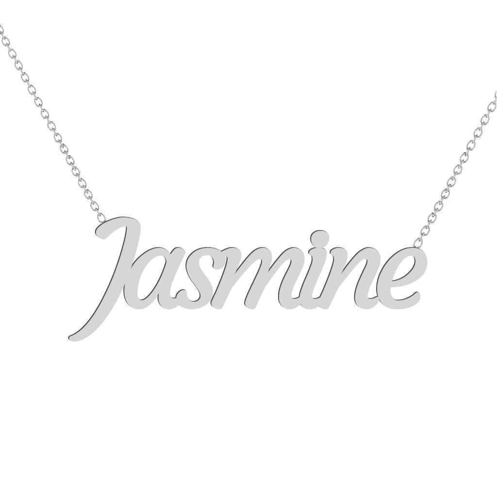 Gold Name Necklace - Jasmine