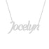 Gold Name Necklace - Jocelyn