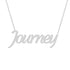 Gold Name Necklace - Journey