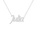 Gold Name Necklace - Julia
