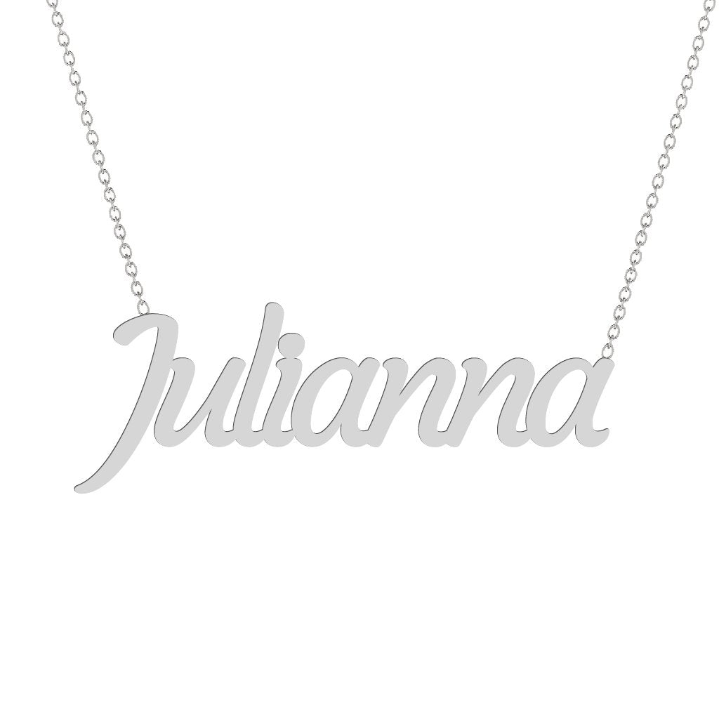 Gold Name Necklace - Julianna