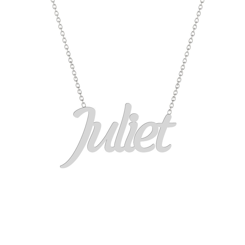 Gold Name Necklace - Juliet