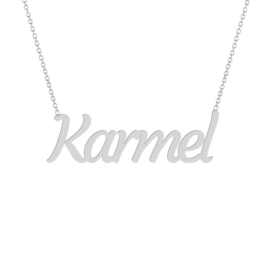 Gold Name Necklace - Karmel