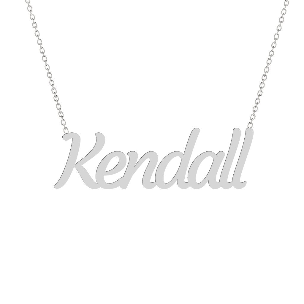 Gold Name Necklace - Kendall