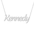 Gold Name Necklace - Kennedy
