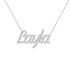 Gold Name Necklace - Layla