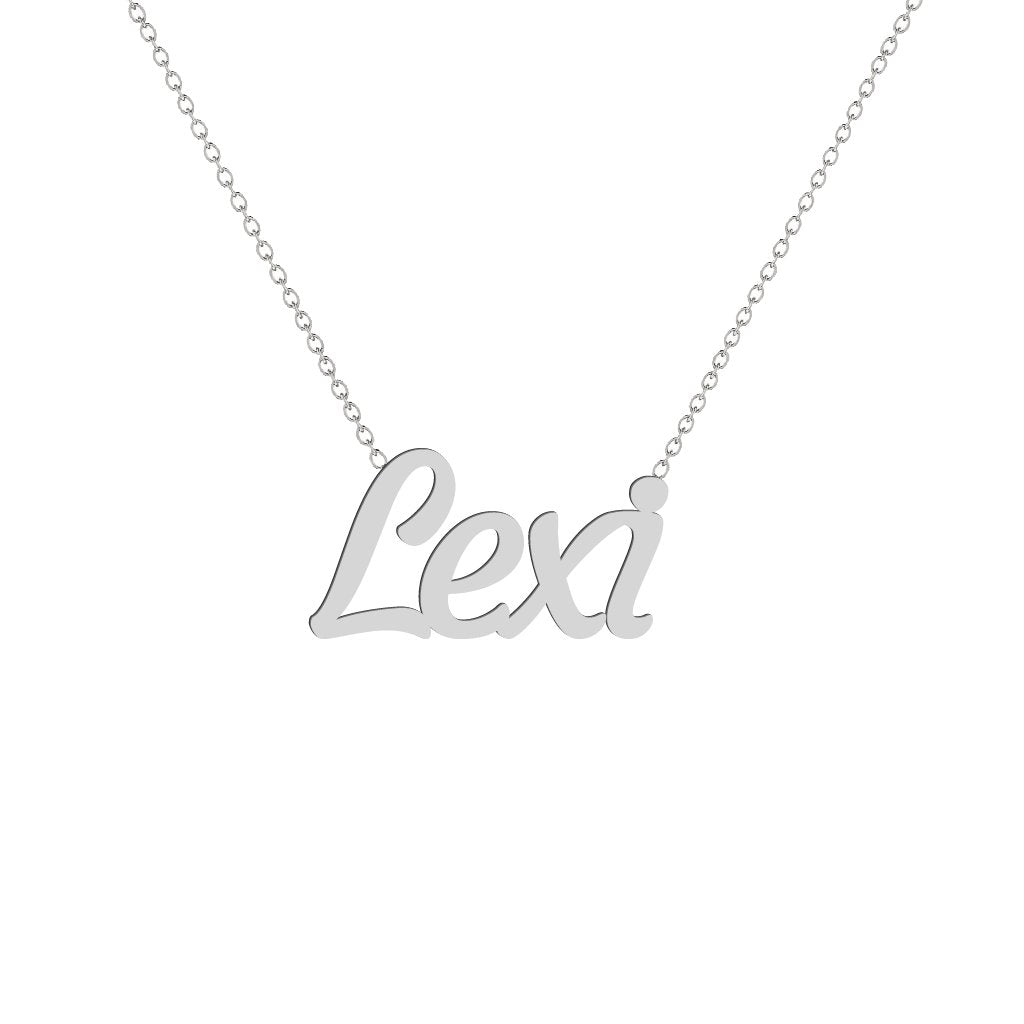 Gold Name Necklace - Lexi