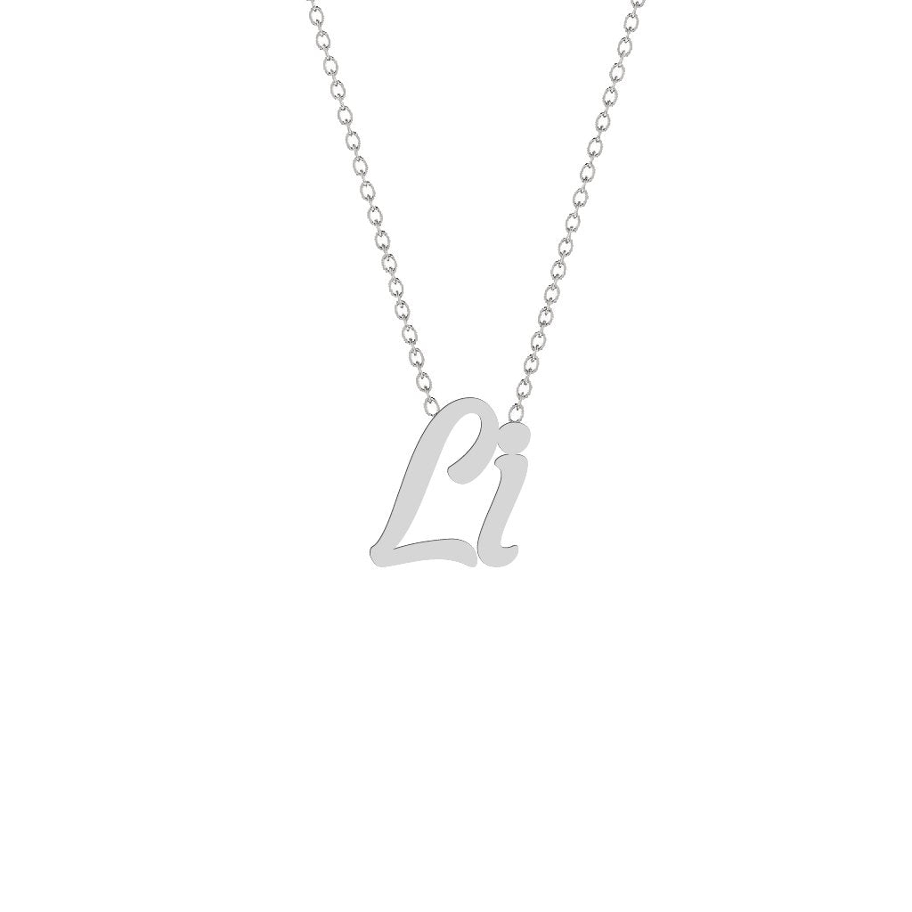 Gold Name Necklace - Li