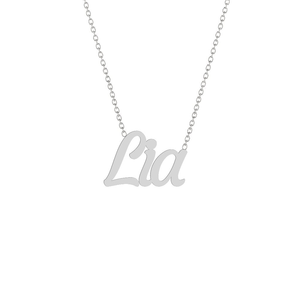 Gold Name Necklace - Lia