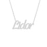 Gold Name Necklace - Lidor